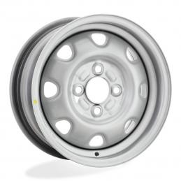 TREBL 52A49A Daewoo 5.5x13 PCD4x100 ET49 DIA 56.6  Silver